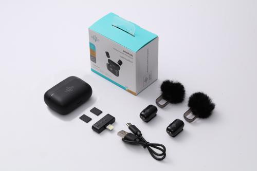 MiniPods USB-C Wireless Lavalier Microphone - White IN STOCK
